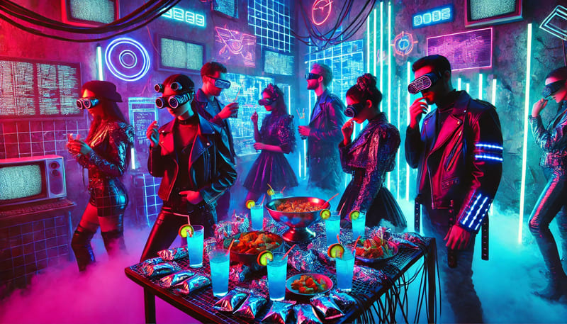 Futuro Distopico: Organizzare una Serata a Tema Cyberpunk