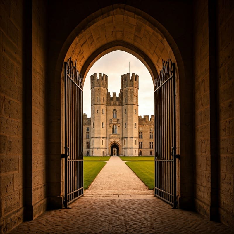 porte di un castello